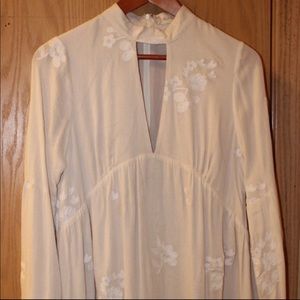 Altar’d State White Floral Dress